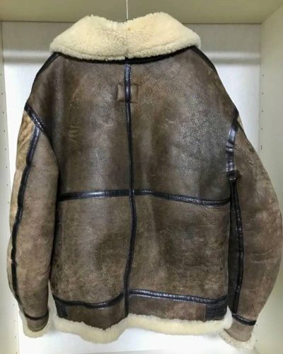 Avirex B-3 Chin Strap Bike Vintage Flight Jacket