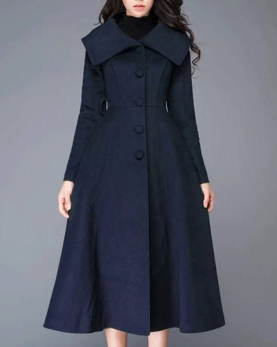 Women’s Princess Swing Wool Coat