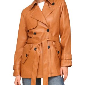 Avec Les Filles Butterscotch Relaxed Midlength Walking Coat