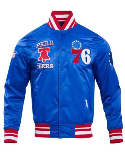 Philadelphia 76ers Retro Classic Rib Jacket