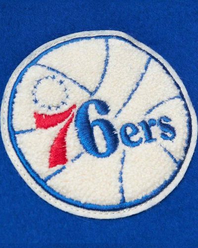 Philadelphia 76ers Team Legacy Varsity Wool Jacket