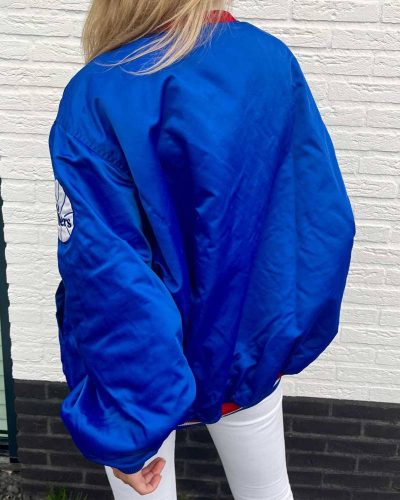 Royal Philadelphia 76ers Bomber Jacket