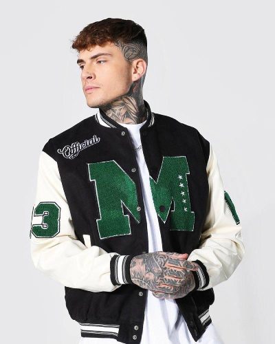 Official M Varsity Bomber