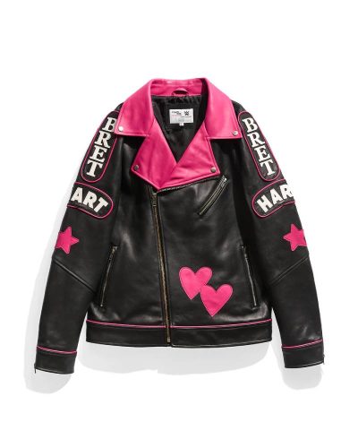Bret Hart 1994 Biker Jacket