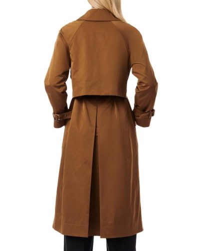 Bernardo Modern Brown Trench Coat