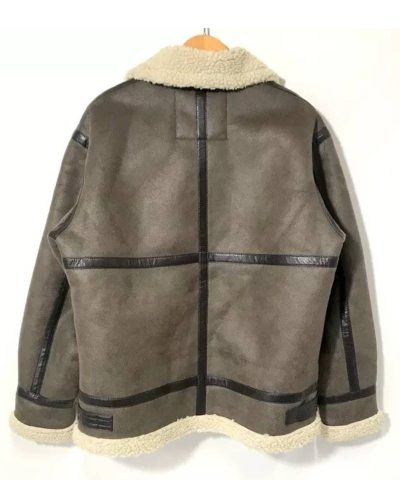 Alpha Industries Military B-3 Eco Shearling Flight Jacket