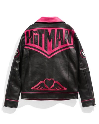 Bret Hart 1994 Biker Jacket