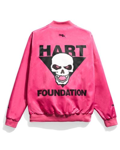 The Hart Foundation Pink Satin Jacket