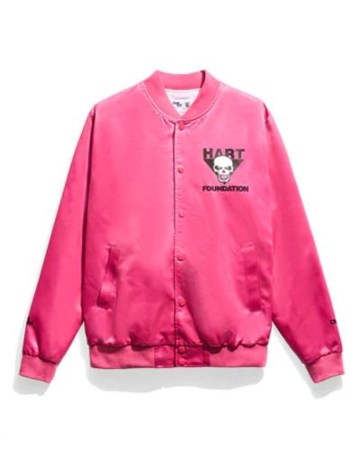 The Hart Foundation Pink Satin Jacket