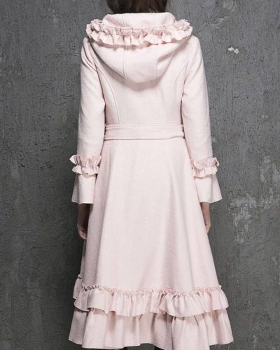 Women’s Wool Maxi Coat With Hood