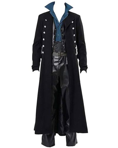 Victorian Steampunk Gothic Medieval Long Coat