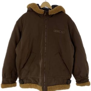 Avirex B-3 Brown Hooded Flight Bomber Jacket
