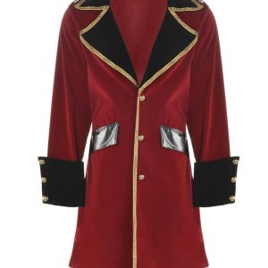 Pirates Halloween Red Coat