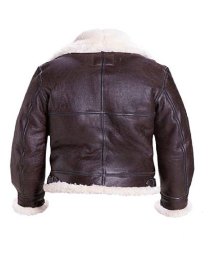 B-3 Shearling Brown Bomber Jacket