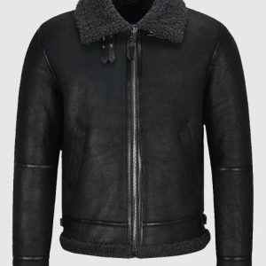 B3 Air Force Black Shearling Jacket