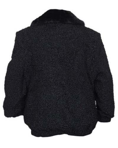 B3 Bomber Karakul Persian Lamb Fur Winter Coat