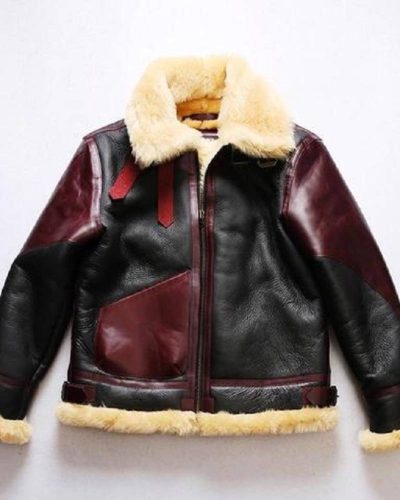 B3 Sheepskin Leather Bomber Jacket