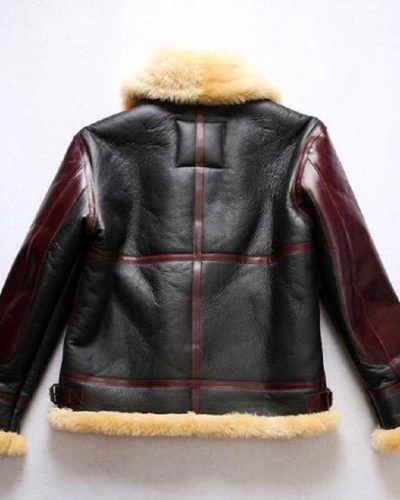 B3 Sheepskin Leather Bomber Jacket