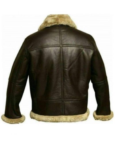 B3 Sheepskin Leather Bomber Jacket