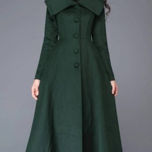 Women’s Princess Swing Wool Coat