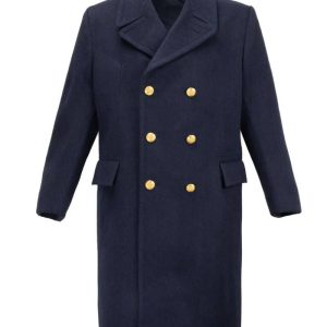 Air Force Wool Blue Overcoat