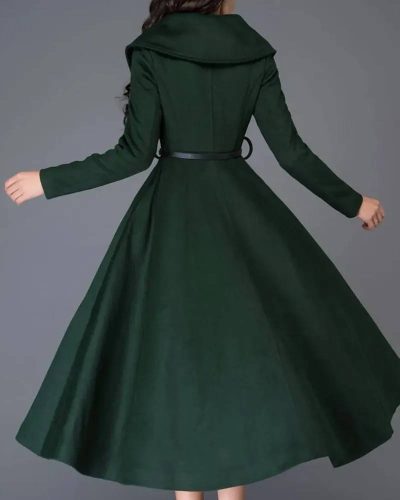 Women’s Princess Swing Wool Coat