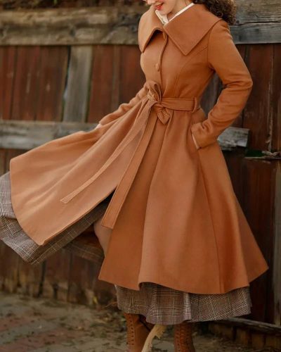 Women’s Princess Swing Wool Coat