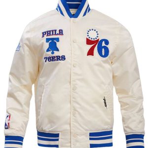 Philadelphia 76ers Retro Classic Rib Jacket