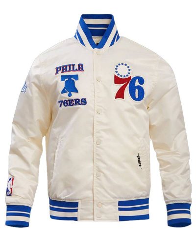 Philadelphia 76ers Retro Classic Rib Jacket