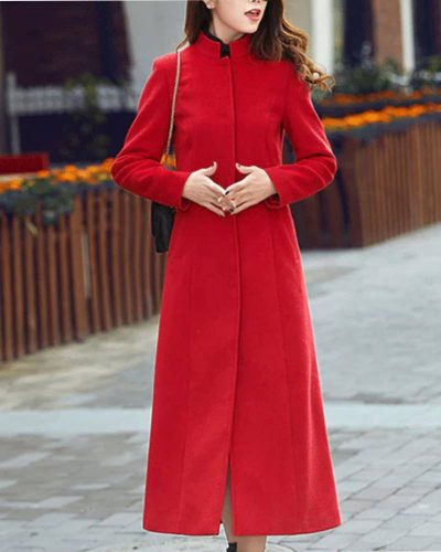 Women’s Winter Long Wool Coat