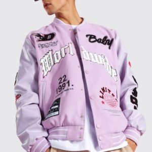 Worldwide Purple Varsity Bomber