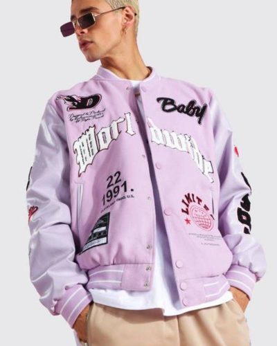 Worldwide Purple Varsity Bomber