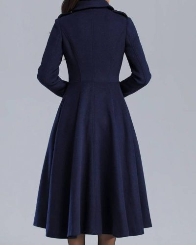 Women’s Swing Double Breasted Wool Coat