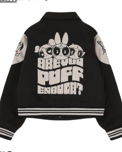 PPG X Fancy Leather Point Varsity Jacket