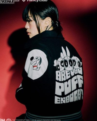 PPG X Fancy Leather Point Varsity Jacket
