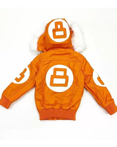 Orange 8 Ball Robert Phillipe Jacket