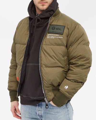 AAPE x Alpha Industries Reversible Camo MA1 Jacket