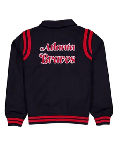 Atlanta Braves Sport Night Teddy Varsity Jacket