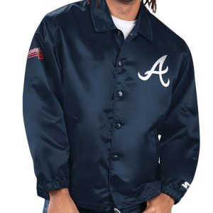 Atlanta Braves Option Route Coaches Jacket