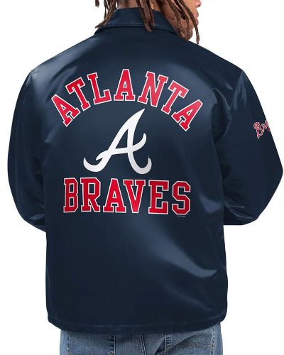 Atlanta Braves Option Route Coaches Jacket