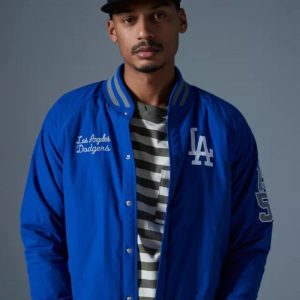 New Era Los Angeles Dodgers Snap Varsity Jacket