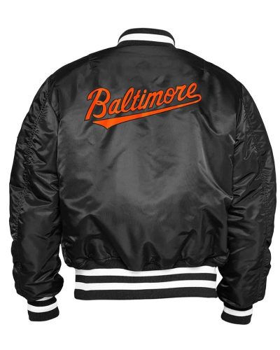 Baltimore Orioles Bomber Ma-1 Jacket