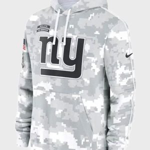 New York Giants Salute To Service Camo 2024 Hoodie