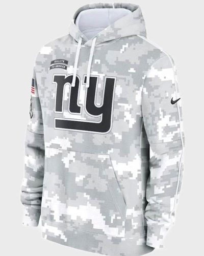 New York Giants Salute To Service Camo 2024 Hoodie