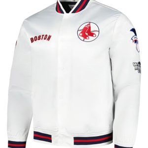 Boston Red Sox City Collection White Jacket