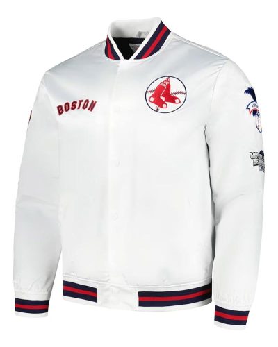 Boston Red Sox City Collection White Jacket