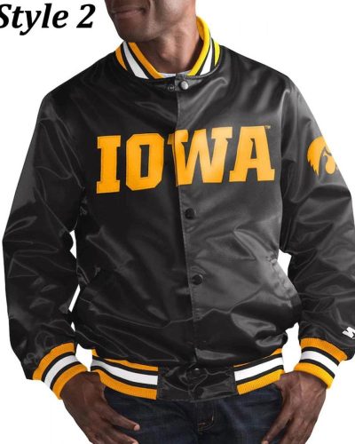 Iowa Hawkeyes Full-button Jacket