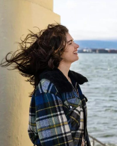 Bad Sisters Eve Hewson Plaid Jacket