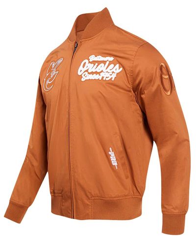 Baltimore Orioles Area Code Brown Jacket