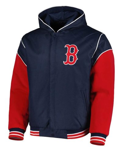 Navy/Red Boston Red Sox Hoodie Jacket